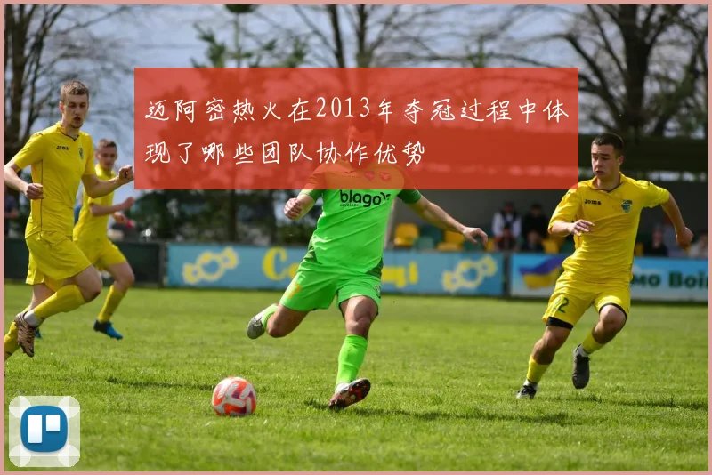 迈阿密热火在2013年夺冠过程中体现了哪些团队协作优势